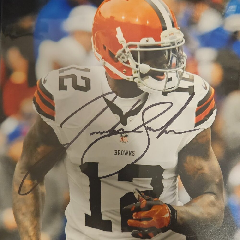 Josh Gordon Autographed 8x10 Photo JSA Authenticated